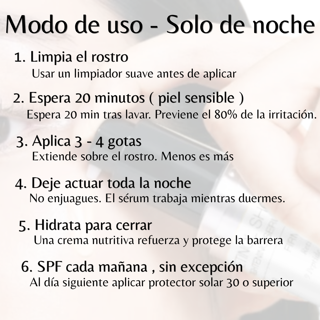 Renueva tu piel sin miedo al retinol